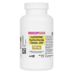 Trazodone 100 mg 500 ct - Item # 1785RX