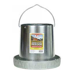 Galvanized Hanging Chicken Feeder 12 lb - Item # 17941