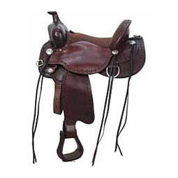 2377 Alpine Flex 2 Western Trail Horse Saddle Walnut - Item # 17970