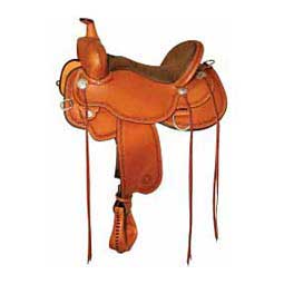 2377 Alpine Flex 2 Western Trail Horse Saddle Regular Oil - Item # 17970