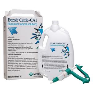 Exzolt Cattle-CA1 Pour-On for Beef and Dairy Cattle 5 liter - Item # 1811RX