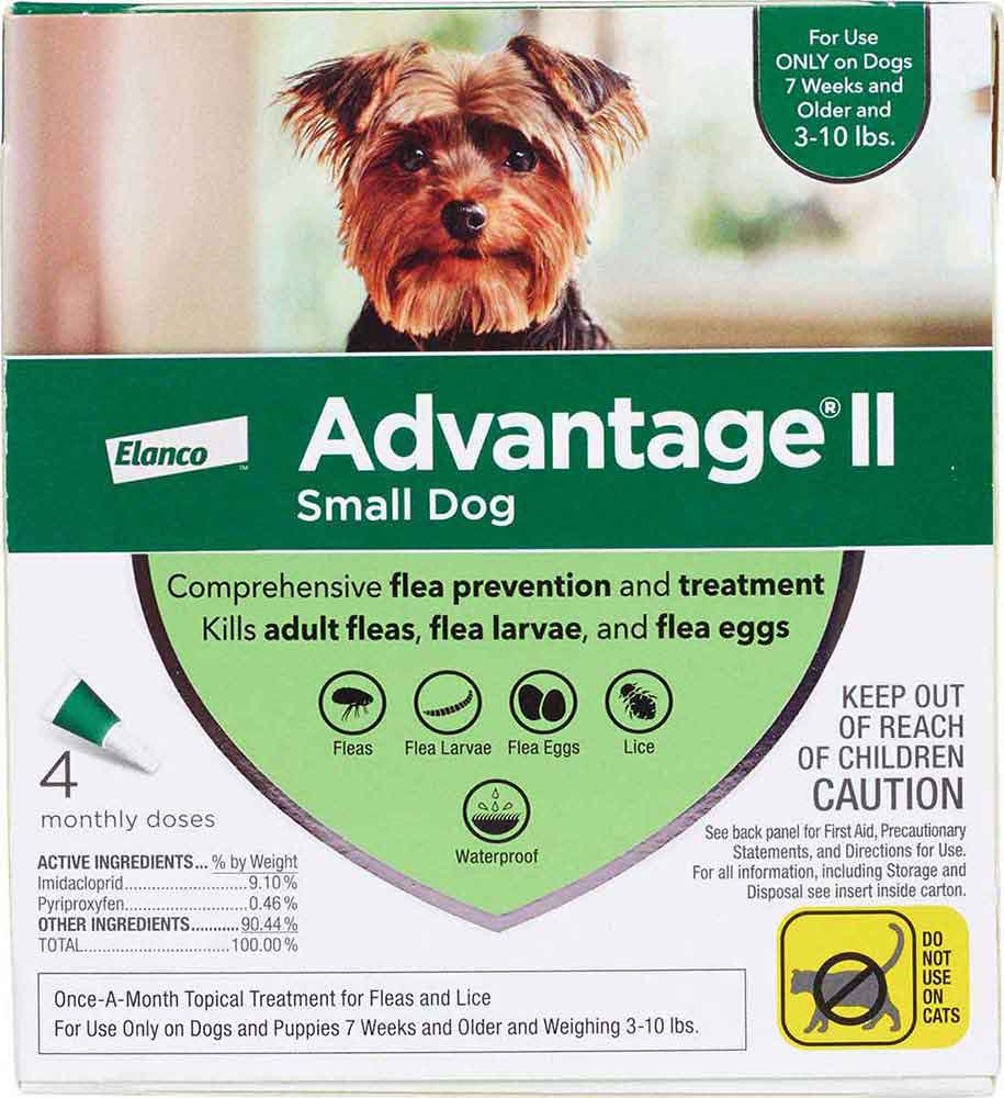 Advantage II for Dogs Elanco Animal Health - Flea Tick Control | Pet