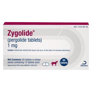 Zygolide Tablets for Horses 1 mg 60 ct - Item # 1814RX