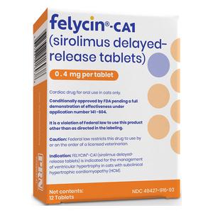 Felycin-CA1 Tablets for Cats 0.4 mg 12 ct - Item # 1826RX
