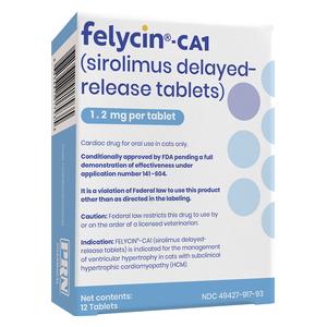 Felycin-CA1 Tablets for Cats 1.2 mg 12 ct - Item # 1827RX