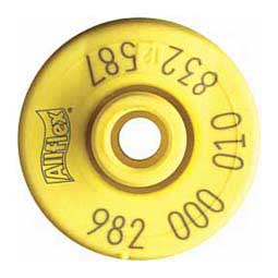 Reusable HDX EID Ear Tags Yellow 20 ct - Item # 18386