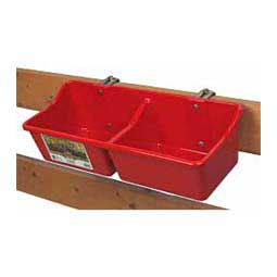 24" Hook Over Feeder with Brackets Red - Item # 19154