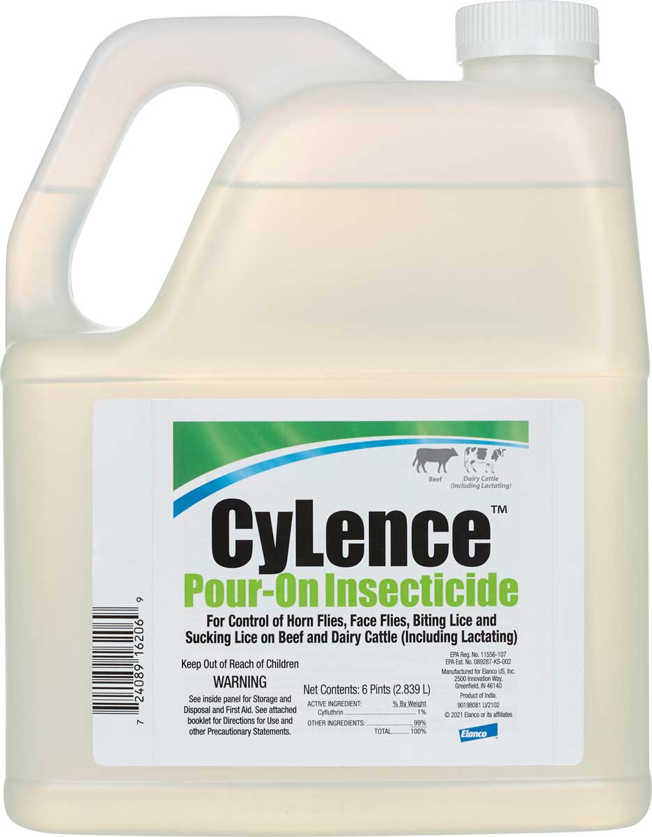 Cylence Pour-On Insecticide Elanco Animal Health - Pour-on, Spray Dust ...