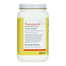 Terramycin Scour Tablets 100 ct - Item # 19304