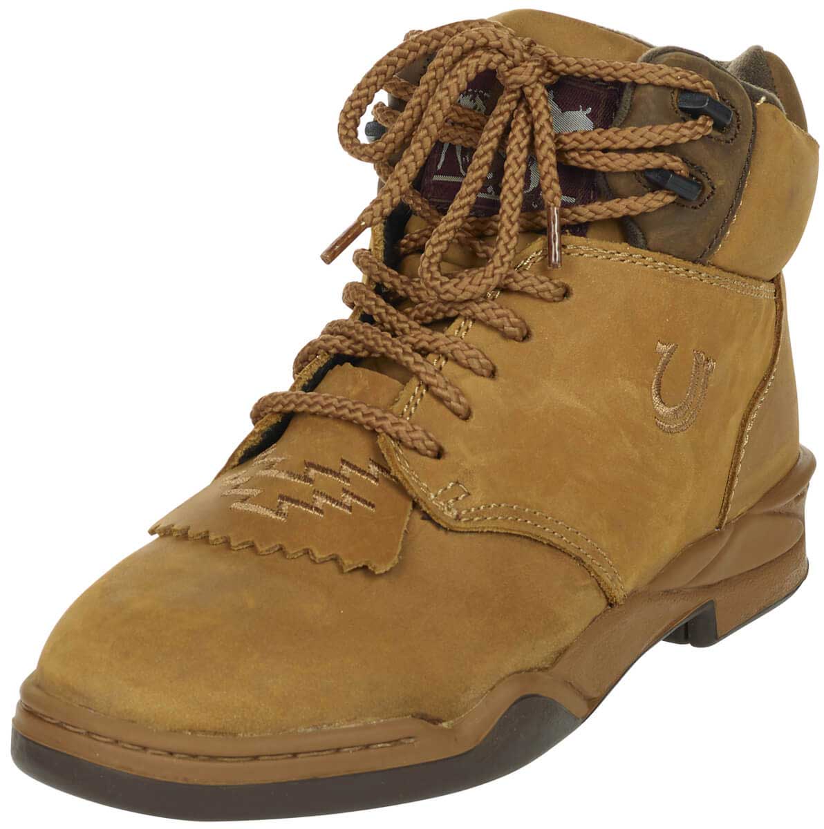 mens roper horseshoe boots