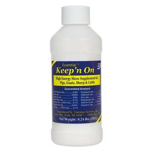 Essential Keep'n On High Energy Show Supplement for Pigs, Goats, Sheep & Cattle 110 gm - Item # 19506