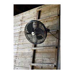 Outdoor or Indoor 18-in Waterproof Livestock or Barn Fan Black - Item # 19533