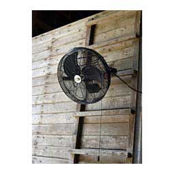 Outdoor or Indoor 18" Waterproof Livestock or Barn Fan Black - Item # 19533
