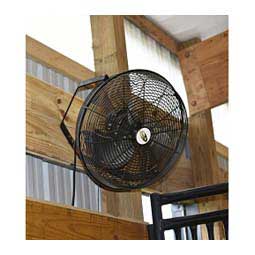 Outdoor or Indoor 18-in Waterproof Livestock or Barn Fan Black - Item # 19533