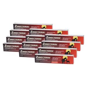 Zimecterin Paste Horse Dewormer (1.87% Ivermectin) 12 ct x 1 dose - Item # 19769