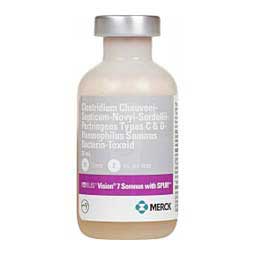 Bovilis Vision 7 Somnus with Spur Cattle Vaccine 10 dose - Item # 19820