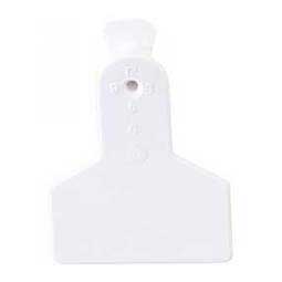 No-Snag Ear Tags Small Animal Blank ID Tags White - Item # 20093