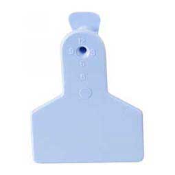 No-Snag Ear Tags - Small Animal Blank ID Tags Blue - Item # 20093