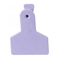 No-Snag Ear Tags Small Animal Blank ID Tags Purple - Item # 20093