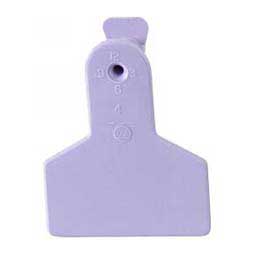 No-Snag Ear Tags - Small Animal Blank ID Tags Purple - Item # 20093
