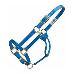 Adjustable Yearling 1" Horse Halter French Blue - Item # 20351