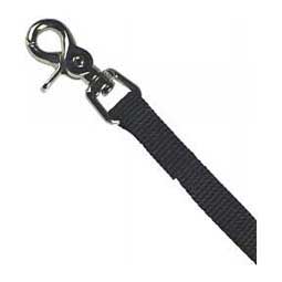 Nylon Lead w/Snap Black - Item # 20402