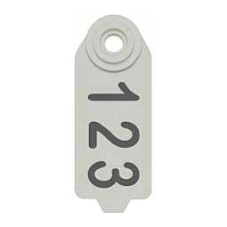 DuFlex Sheep & Goat Ear Tags - Numbered ID Tags White - Item # 20718