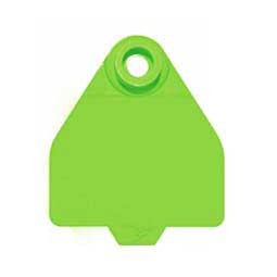 DuFlex Blank Medium Cattle ID Ear Tags Neon Green - Item # 20720