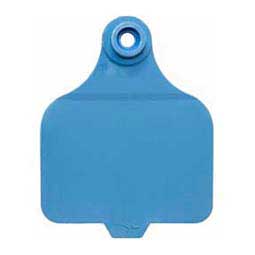 DuFlex Blank Large Cattle ID Ear Tags Blue - Item # 20721