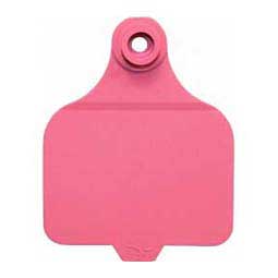 DuFlex Blank Large Cattle ID Ear Tags Pink - Item # 20721