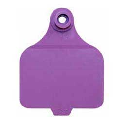 DuFlex Blank Large Cattle ID Ear Tags Purple - Item # 20721