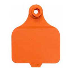 DuFlex Blank Large Cattle ID Ear Tags Orange - Item # 20721