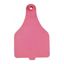 Allflex DuFlex Blank Extra Large Cattle ID Ear Tags Pink - Item # 20722