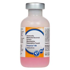 Presponse HM Cattle Vaccine 10 dose - Item # 21177