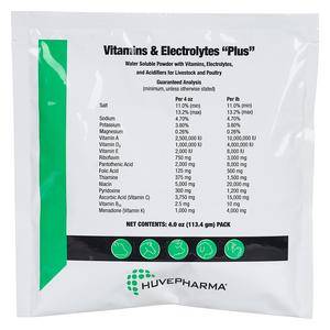 Vitamins and Electrolytes Plus for Livestock and Poultry 4 oz - Item # 21319