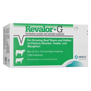 Revalor-G for Pasture Cattle 100 dose - Item # 21341