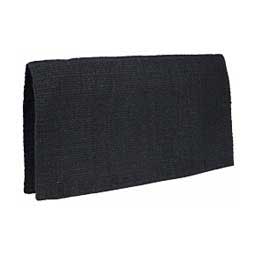 Solid Navajo Saddle Blanket Black - Item # 21507