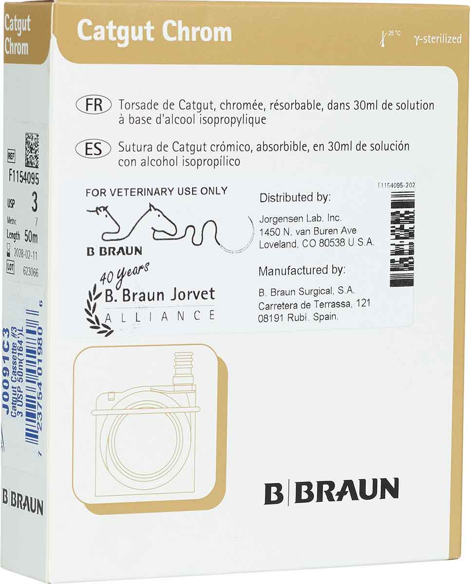 Valley Vet - Catgut Absorbable Suture Jorgensen Labs - Medical Surgical ...