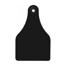 Allflex Blank Super-Maxi Cattle ID Ear Tags Black - Item # 21972