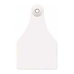 Allflex Blank Super-Maxi Cattle ID Ear Tags White - Item # 21972