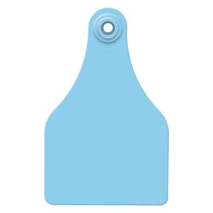 Allflex Blank Super-Maxi Cattle ID Ear Tags Blue - Item # 21972
