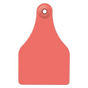 Allflex Blank Super-Maxi Cattle ID Ear Tags Red - Item # 21972