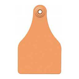 Allflex Blank Super-Maxi Cattle ID Ear Tags Orange - Item # 21972