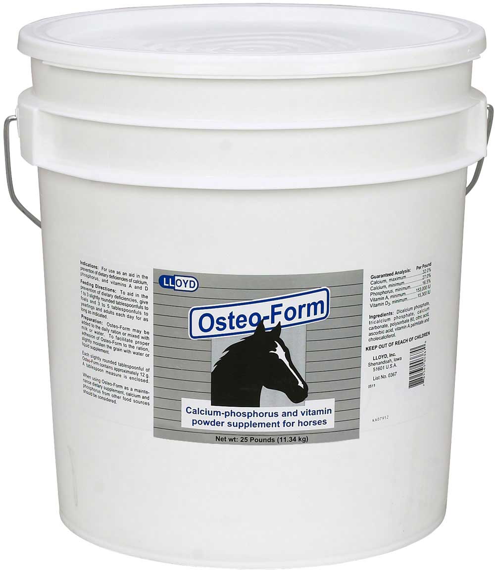 OsteoForm Vitamin Powder Supplement for Horses Lloyd Development