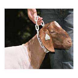 Plastic Chain Goat Collar White 24'' - Item # 22096