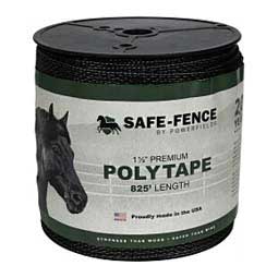 Safe-Fence Electric System 1 1/2'' Poly Tape Black 825' - Item # 22305