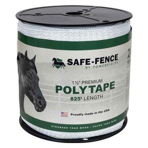 Safe-Fence Electric System 1 1/2-in Poly Tape White 825 ft - Item # 22305