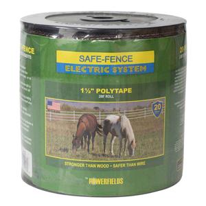 Safe-Fence Electric System 1 1/2-in Poly Tape Brown 200 ft - Item # 22424