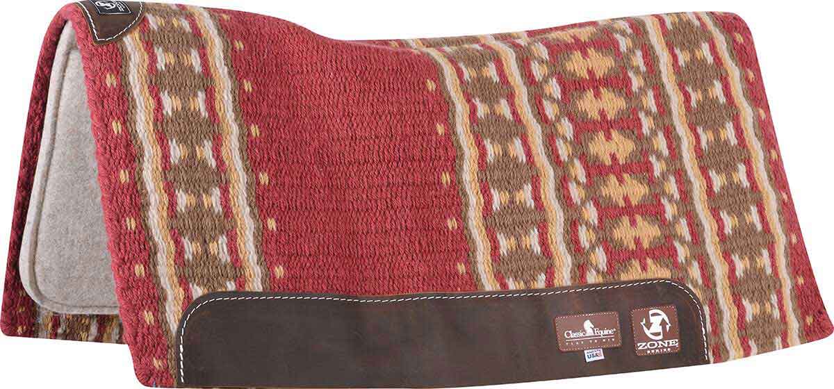 Zone Series Horse Blanket Top Horse Saddle Pad Classic Equine Pads Saddle Accessories Supplies