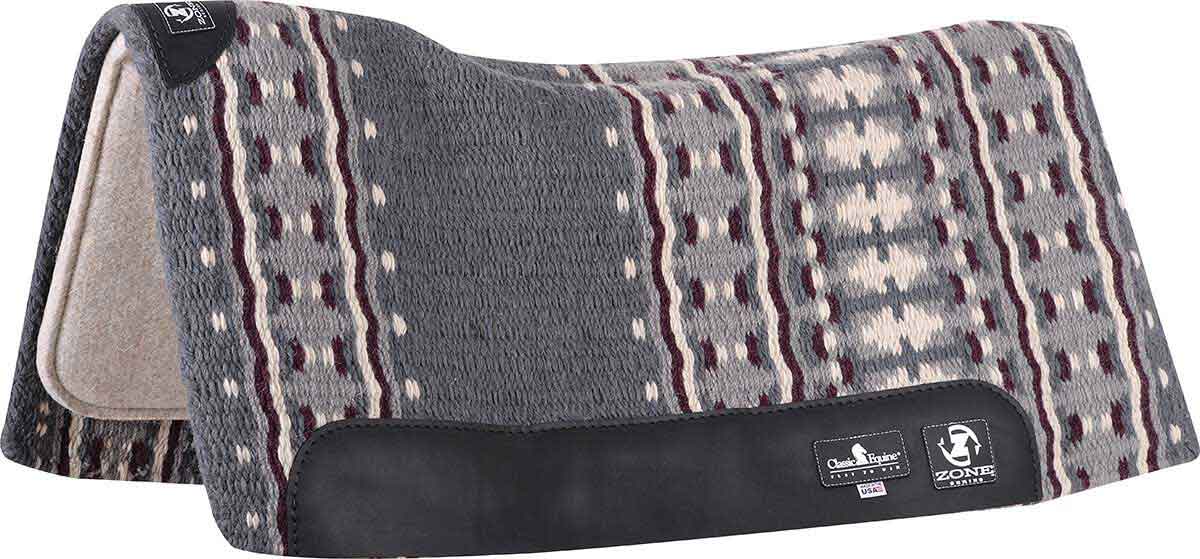 Zone Series Horse Blanket Top Horse Saddle Pad Classic Equine Saddle